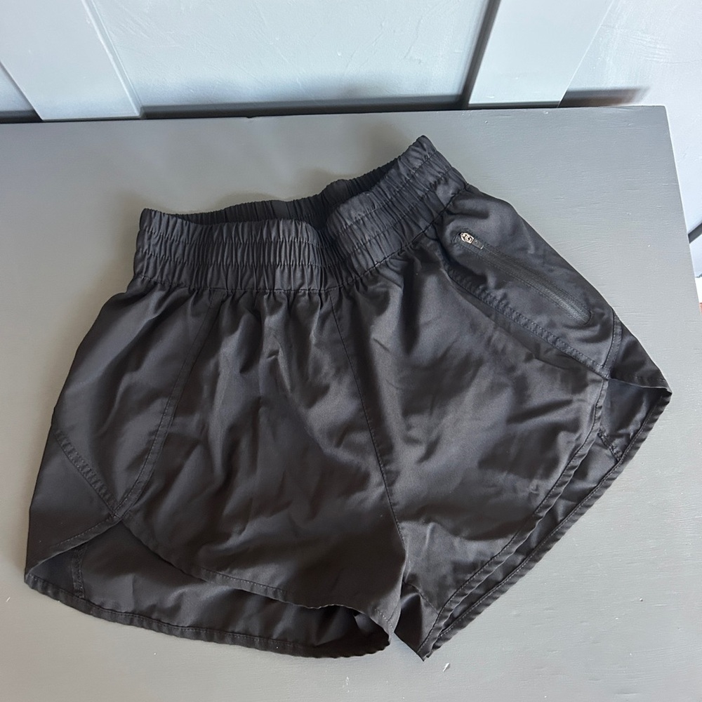 Women's Black Athletic Shorts